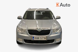 Sininen Skoda Superb 2012 kuva 4.