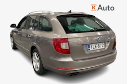 Ruskea (beige) Skoda Superb 2013 kuva 2.