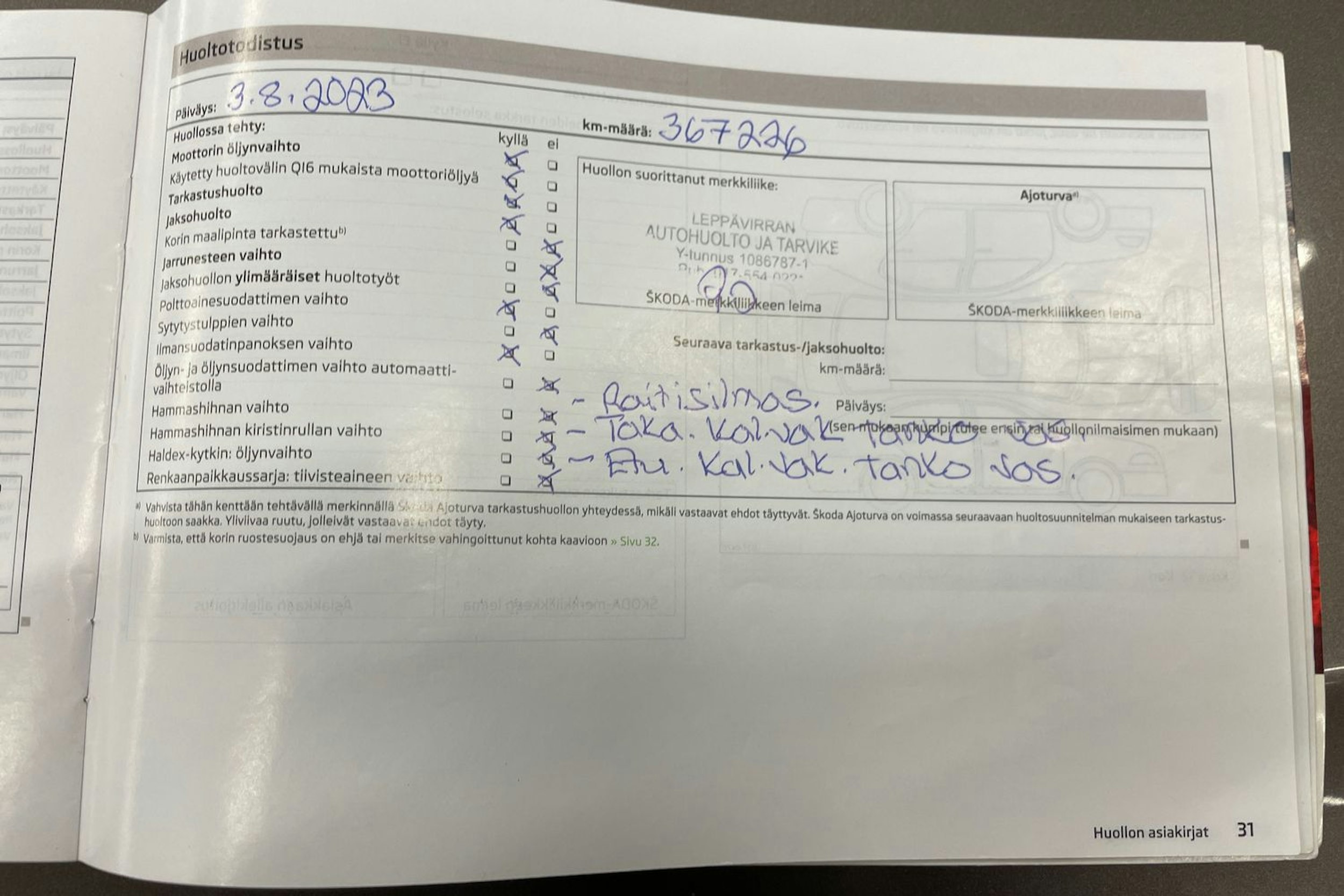 Ruskea (beige) Skoda Superb 2013 kuva 24.