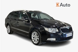 musta Skoda Superb 2013 kuva 1.