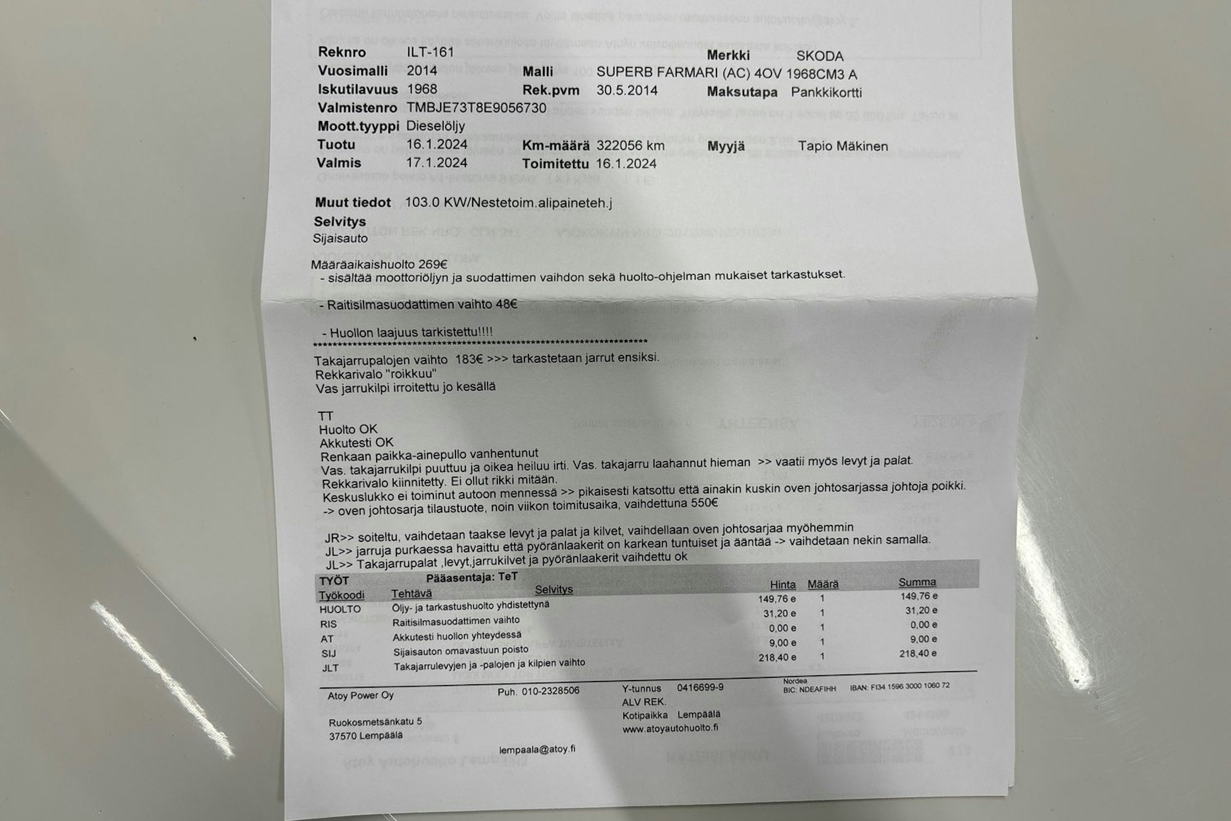 valkoinen Skoda Superb 2014 kuva 14.
