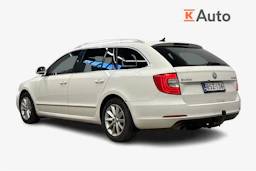 valkoinen Skoda Superb 2015 kuva 2.