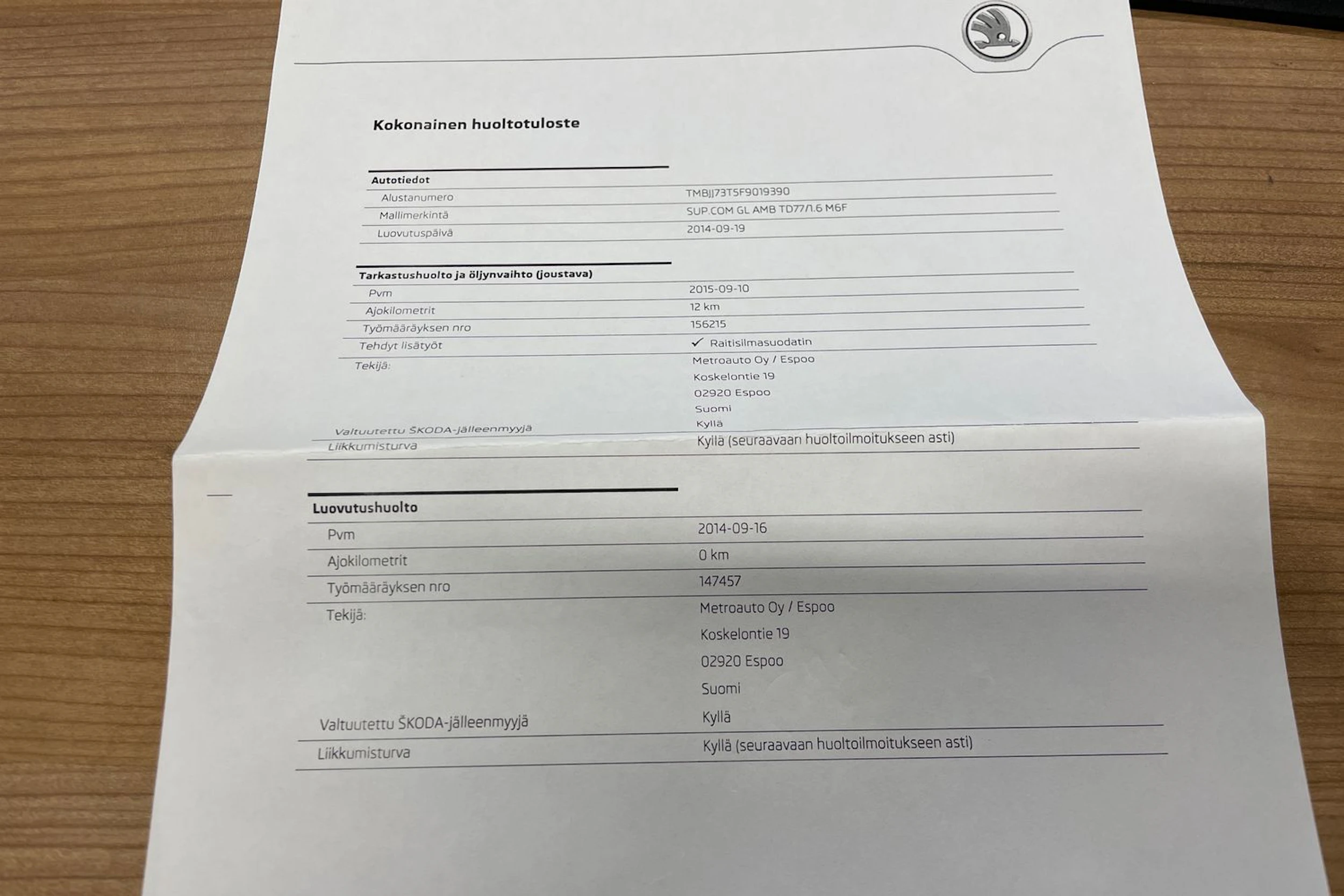 Musta Skoda Superb 2015 kuva 20.