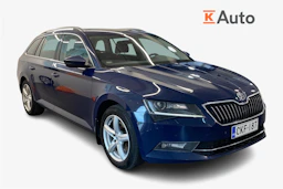 sininen Skoda Superb 2016 kuva 1.