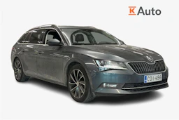 harmaa Skoda Superb 2016 kuva 1.