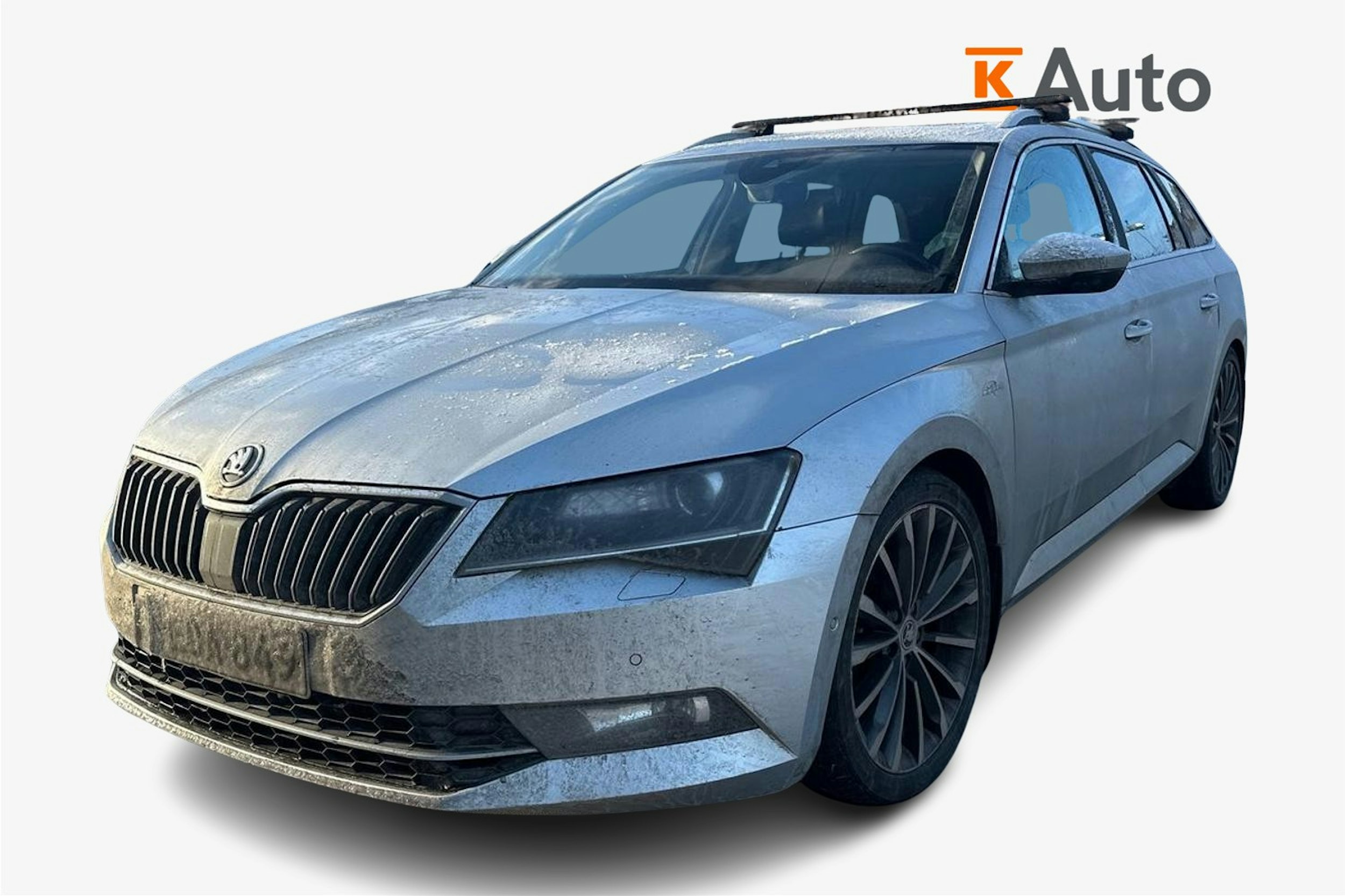 Harmaa Skoda Superb 2016 kuva 1.