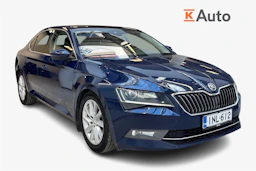 sininen Skoda Superb 2016 kuva 1.