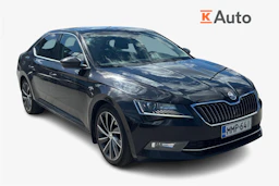 musta Skoda Superb 2016 kuva 1.