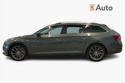 harmaa Skoda Superb 2016 kuva 6.