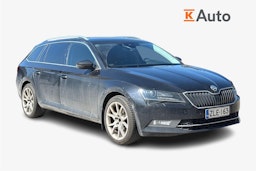 musta Skoda Superb 2016 kuva 1.