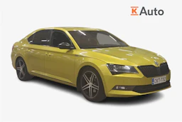 vihreä Skoda Superb 2017 kuva 1.