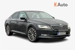 musta Skoda Superb 2017 kuva 1.