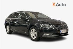 musta Skoda Superb 2017 kuva 1.