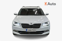 valkoinen Skoda Superb 2017 kuva 4.
