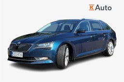 Sininen Skoda Superb 2017 kuva 1.