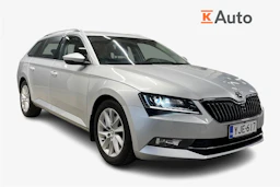 harmaa Skoda Superb 2017 kuva 1.