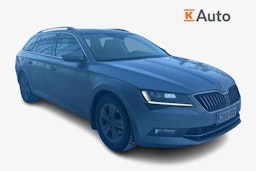 harmaa Skoda Superb 2017 kuva 1.