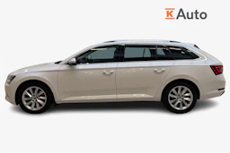 valkoinen Skoda Superb 2018 kuva 5.