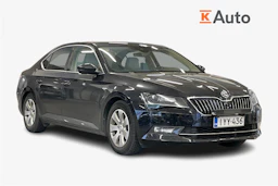 musta Skoda Superb 2018 kuva 1.