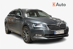 Harmaa Skoda Superb 2018 kuva 1.