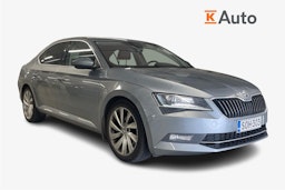 harmaa Skoda Superb 2018 kuva 1.
