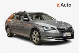 harmaa Skoda Superb 2018 kuva 1.