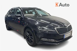 musta Skoda Superb 2019 kuva 1.