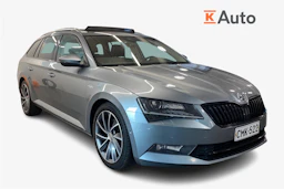 harmaa Skoda Superb 2019 kuva 1.