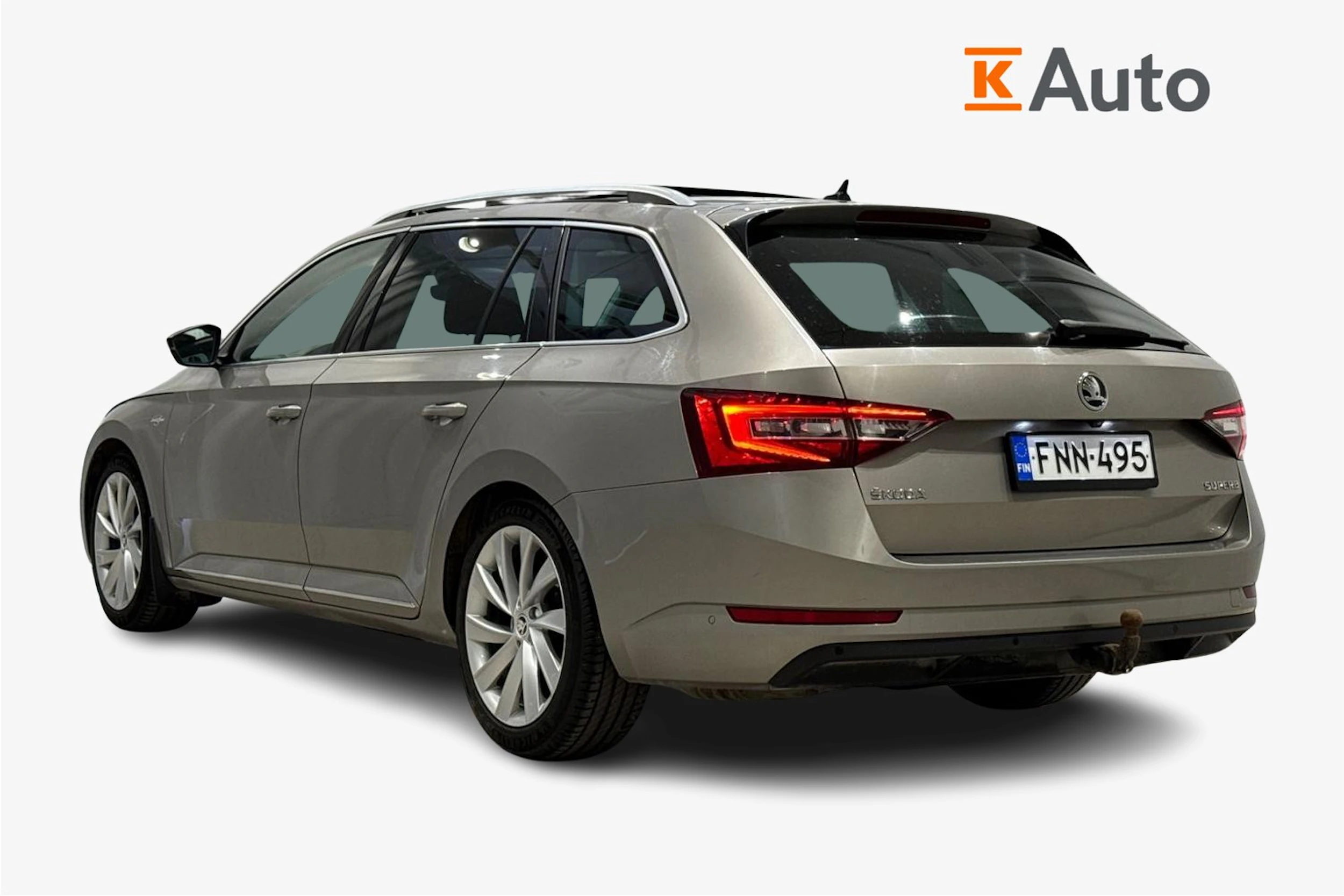 ruskea (beige) Skoda Superb 2019 kuva 3.