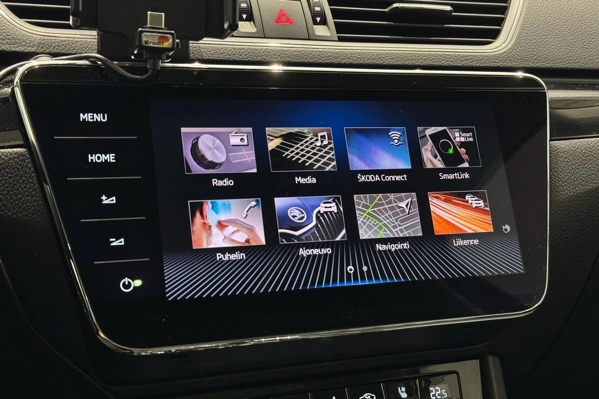 ruskea (beige) Skoda Superb 2019 kuva 26.