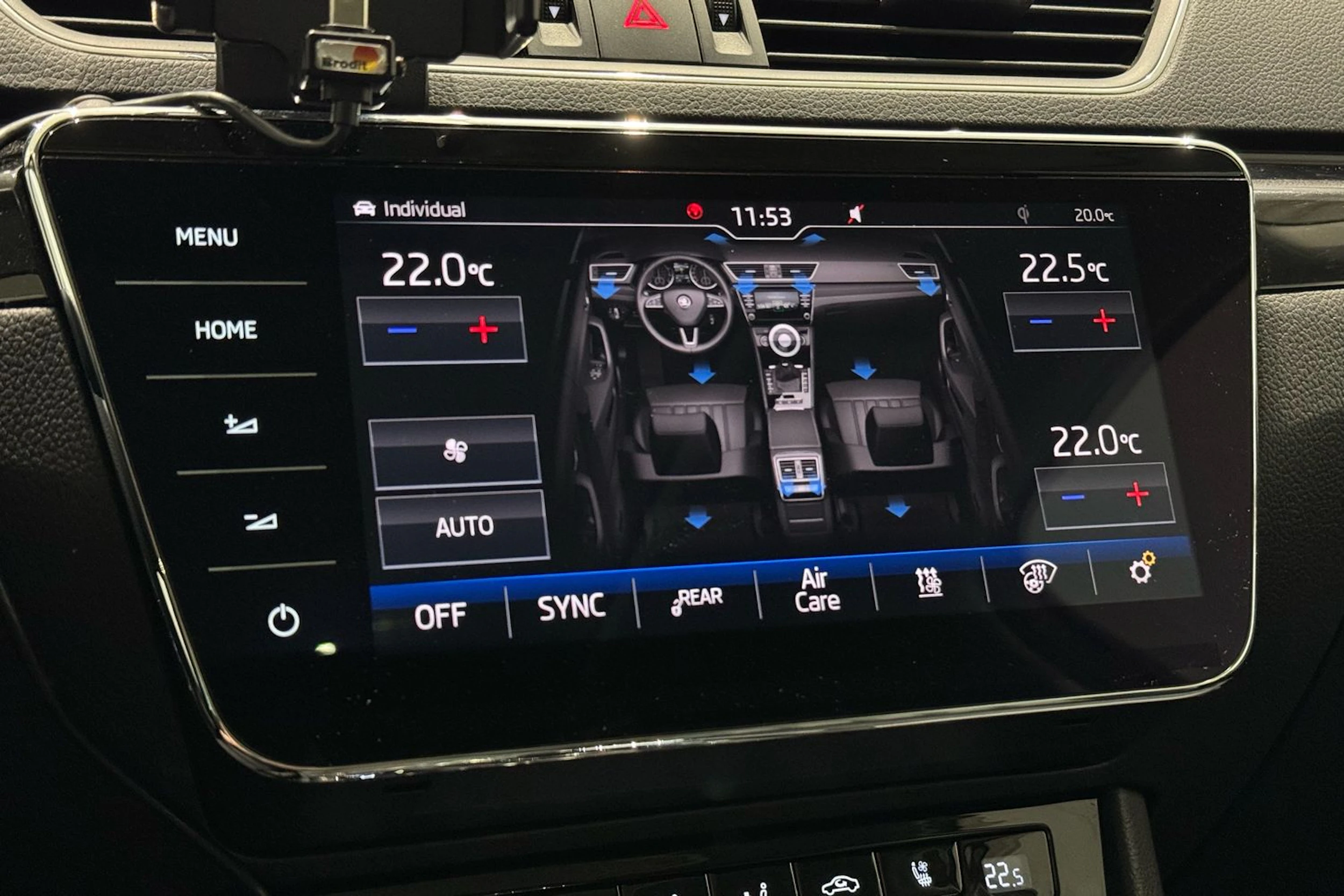 ruskea (beige) Skoda Superb 2019 kuva 28.