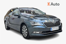 harmaa Skoda Superb 2019 kuva 1.