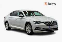 valkoinen Skoda Superb 2020 kuva 1.