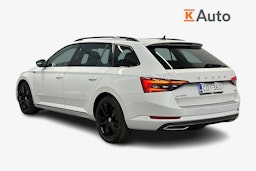 Valkoinen Skoda Superb 2020 kuva 2.