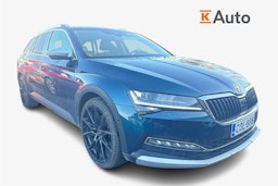 sininen Skoda Superb 2020 kuva 1.