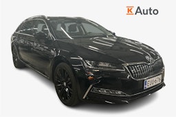 musta Skoda Superb 2020 kuva 1.