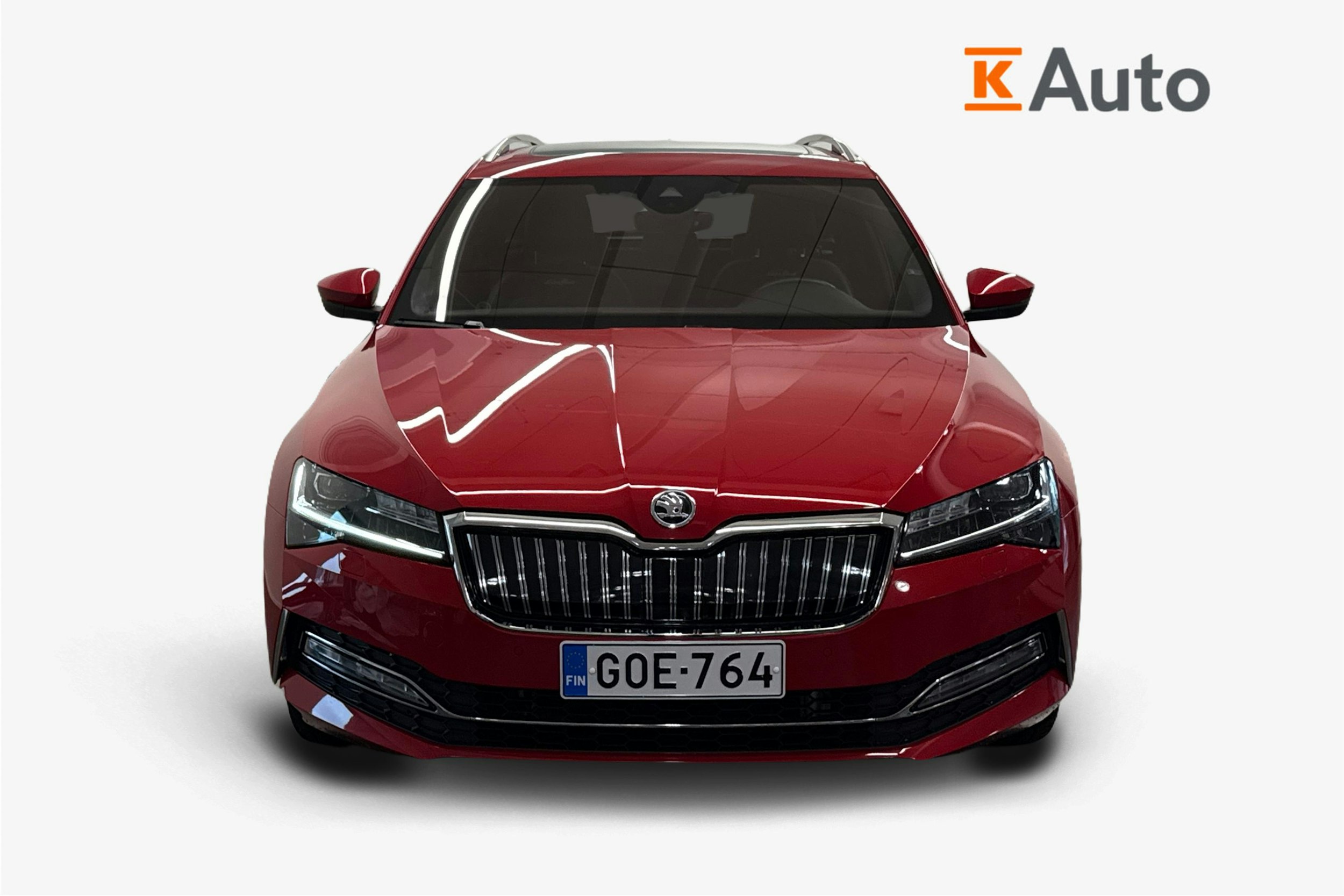 punainen Skoda Superb 2020 kuva 5.