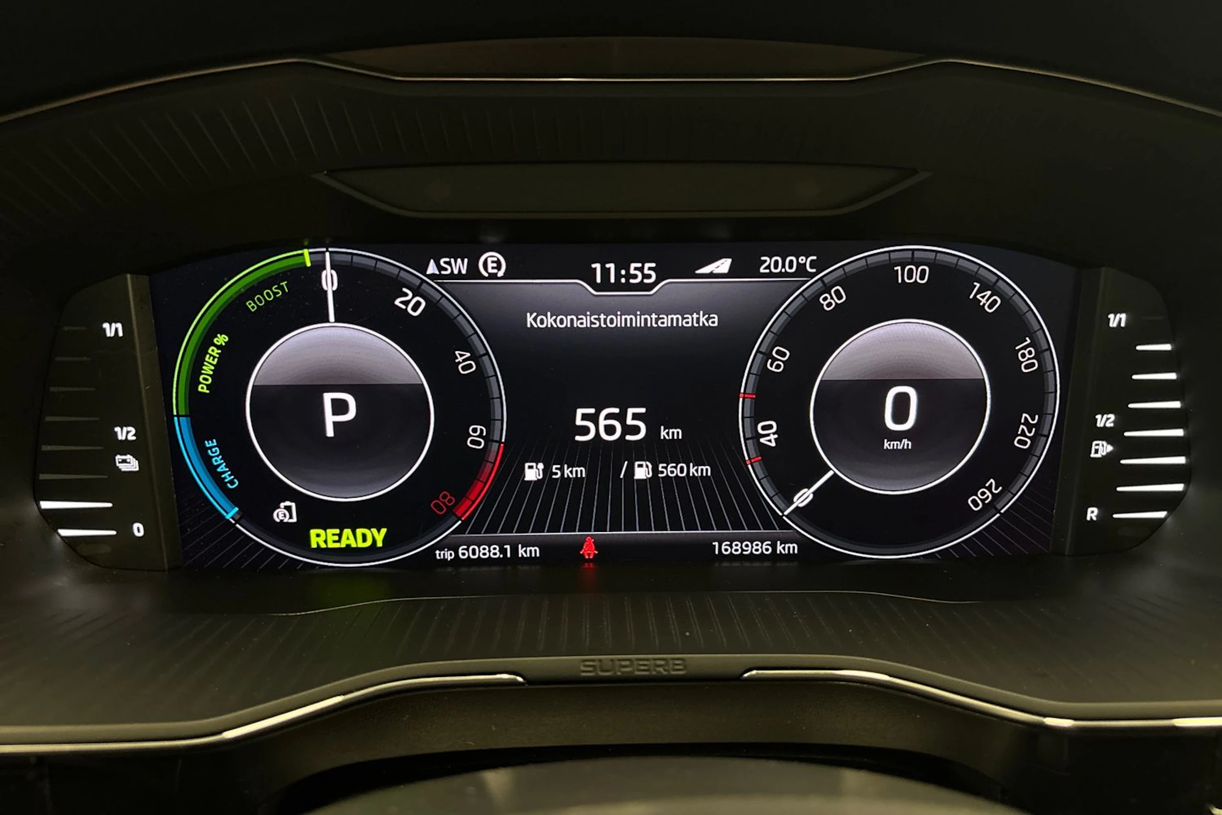 met. sininen Skoda Superb 2020 kuva 29.