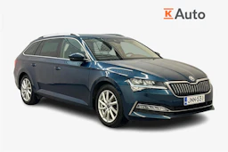 sininen Skoda Superb 2020 kuva 1.