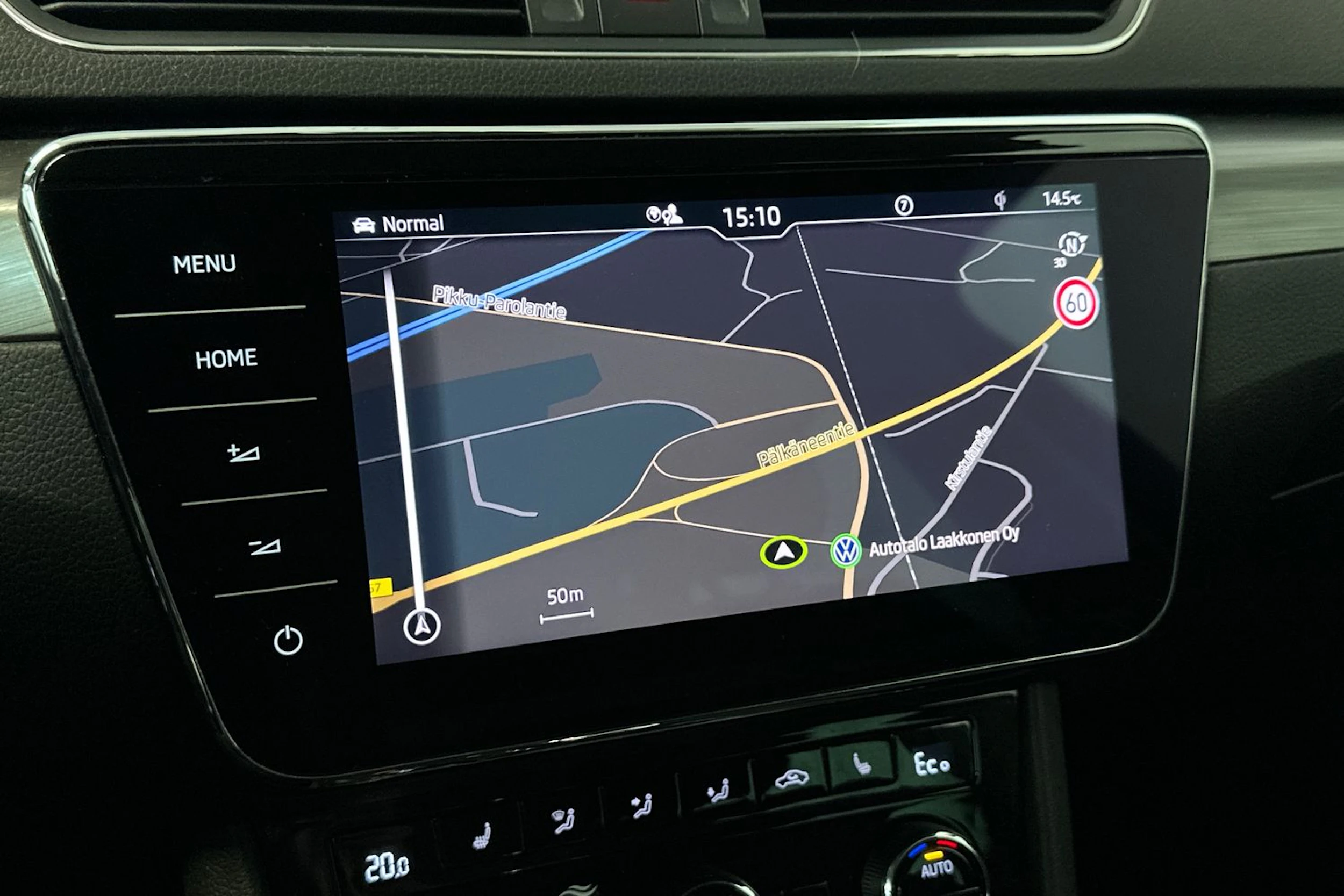 sininen Skoda Superb 2020 kuva 20.