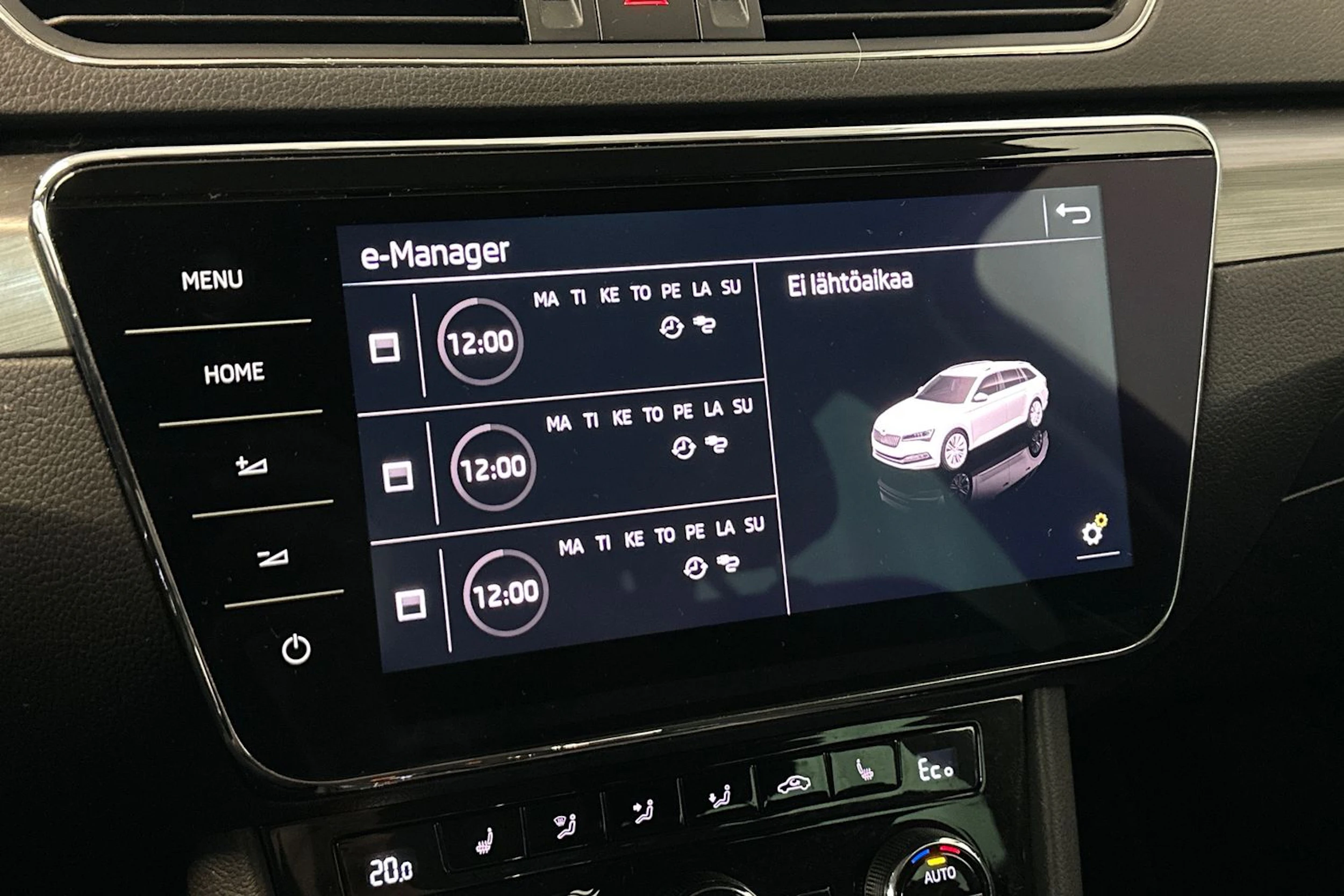 sininen Skoda Superb 2020 kuva 23.