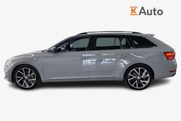 harmaa Skoda Superb 2020 kuva 6.