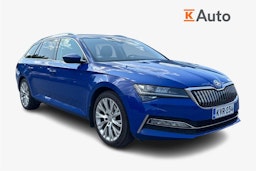 sininen Skoda Superb 2020 kuva 1.