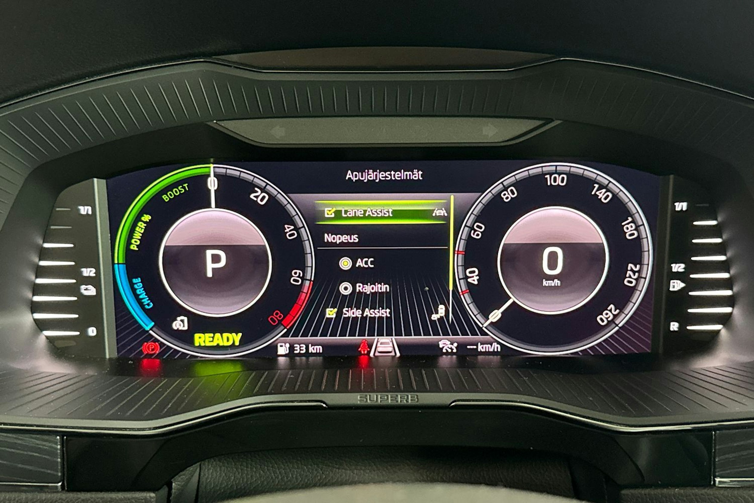 sininen Skoda Superb 2020 kuva 23.