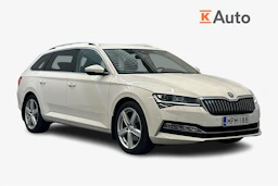 valkoinen Skoda Superb 2020 kuva 1.