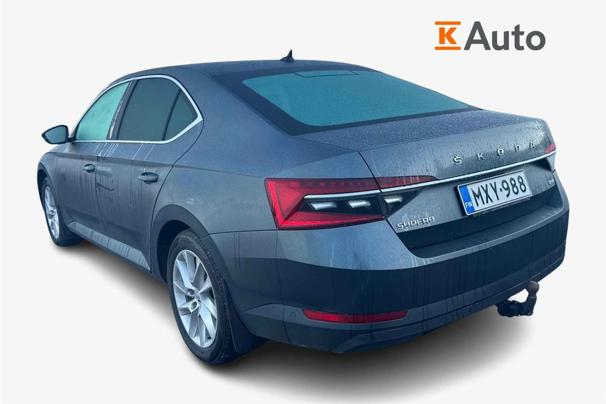 met. harmaa Skoda Superb 2020 kuva 2.