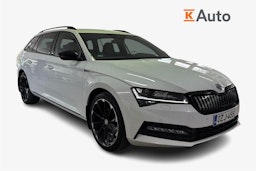 valkoinen Skoda Superb 2020 kuva 1.
