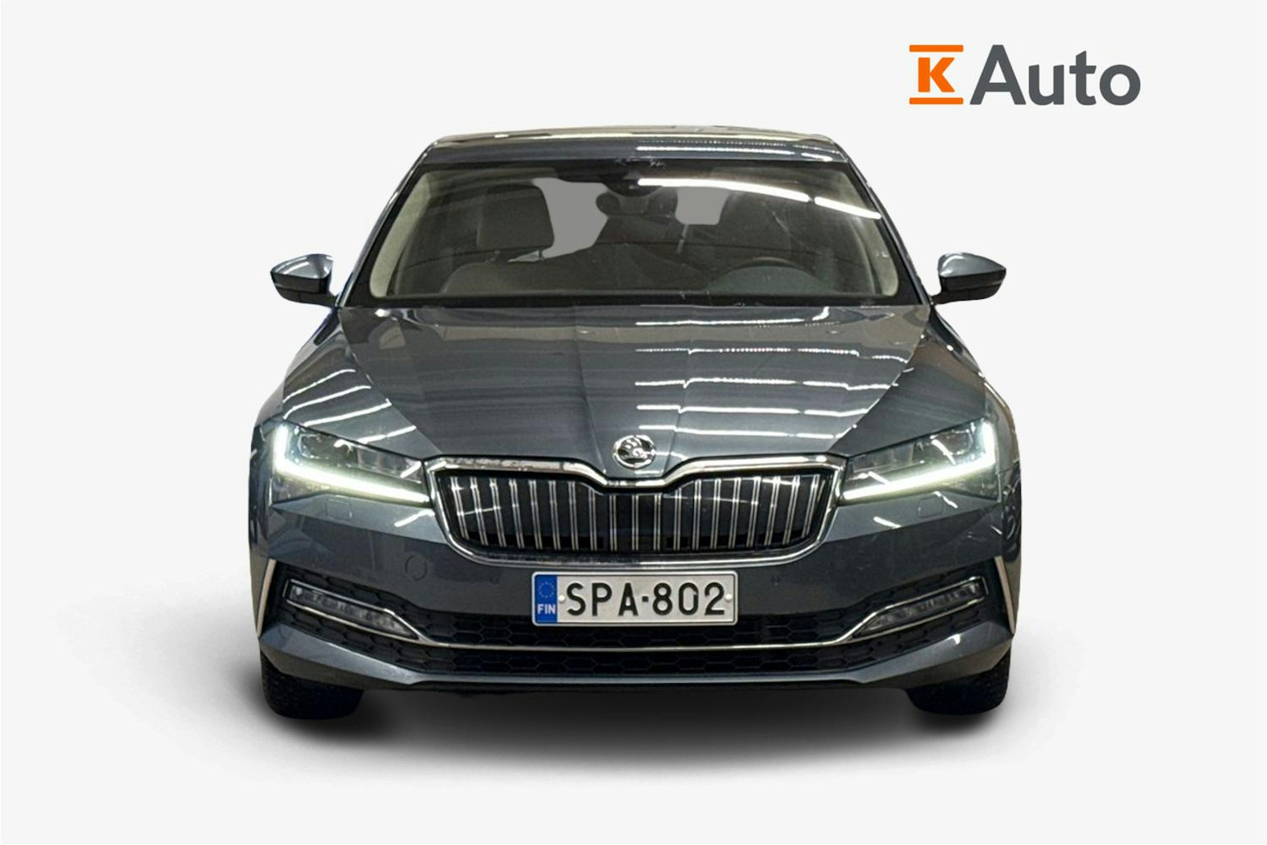 met. harmaa Skoda Superb 2020 kuva 4.
