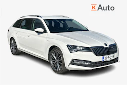 Valkoinen Skoda Superb 2020 kuva 1.