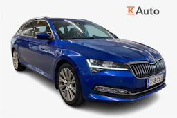 sininen Skoda Superb 2020 kuva 1.